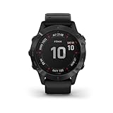 Garmin fēnix 6X PRO - GPS Smartwatch Multisport 51mm, Display 1,4”, HR e saturazione ossigeno al polso, Musica, Mappe e pagamento contactless Garmin Pay, Colore Ardesia/Nero