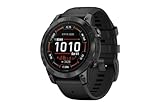 Garmin epix Pro (Gen 2) 47mm, Smartwatch, Display AMOLED 1,3', Touchscreen, Torcia LED, Cardio 5th Gen, +30 Sport, GNSS multi-band, Mappe, Autonomia 16 giorni (Slate & Black)