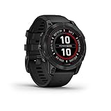 Garmin fēnix 7 Pro Solar, Smartwatch, Ricarica solare, 47mm, Torcia LED, Touchscreen 1,3', +30 Sport, GNSS multi-band, SpO2, Mappe, Musica, Garmin Pay, Autonomia 22 giorni (Slate Gray & Black)